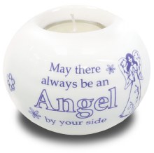 87780 Always an Angel Porcelain Tealight Holder 87780 Always an Angel Porcelain Tealight Holder