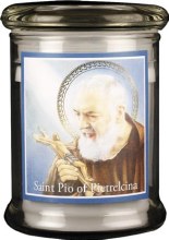 St Pio LED Candle