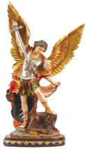 St Michael Fibreglass Statue (80cm) St Michael Fibreglass Statue (80cm)