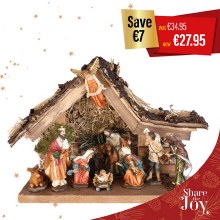 Joy To The World Nativity Scene (22cm)