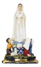 Our Lady of Fatima Florentine Statue (20cm)