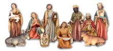 11 Piece Nativity Set (10cm)