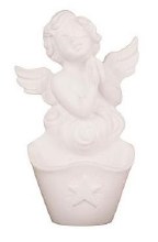 White Angel Holy Water Font (14cm)
