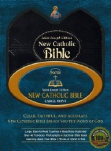 Additional picture of New Catholic Bible, Large Type, DuraLux Black