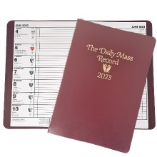 2023 Daily Mass Record, flex cover 2023 Daily Mass Record, flex cover