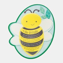 The Bee Attitudes Shaped Plaque (25 x 30cm)