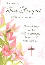 Mass Bouquet Especially For You Card