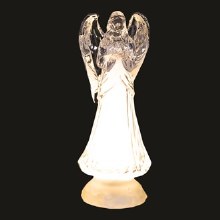 Acrylic Angel with Dove and LED (27cm) Acrylic Angel with Dove and LED (27cm)