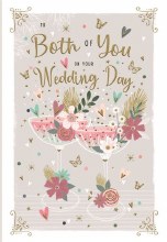 Both of You on your Wedding Day Card