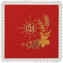 Red and Gold IHS Pall