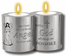 Angel By Your Side Candle Holder