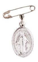 Miraculous Medal on Pin