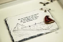 Additional picture of Dreams come Through Framed Picture