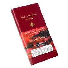 NRSV New Testament & Psalms Burgundy