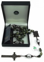 Connemara Book of Kells Rosary Beads Connemara Book of Kells Rosary Beads