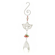 Holly Crystal Tree Decoration