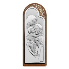 Sterling Silver Holy Family Icon (8x19cm)