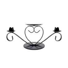 Black Heart Wedding Candle Holder Black Heart Wedding Candle Holder
