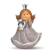 Silver Christmas Angel Decoration (15cm) Silver Christmas Angel Decoration (15cm)