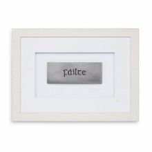 Failte Welcome - (Lime Frame) - Wild Goose Art