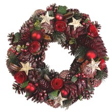 Christmas Wreath with Cone (35cm)