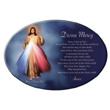 Divine Mercy Ceramic Plaque (22cm)