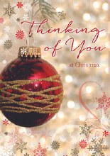 Thinking of You Christmas Card