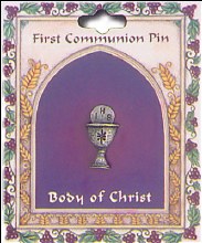 First Communion Chalice Brooch