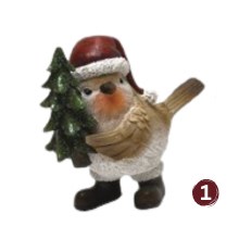 Christmas Robin Decoration Assorted