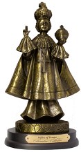 Child of Prague Bronze Statue (28cm) Child of Prague Bronze Statue (28cm)