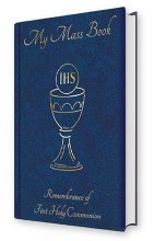 First Holy Communion Blue Prayer Book