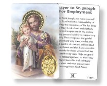 St Joseph Umemployment Prayercard