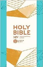 NIV Larger Print Personal Teal Soft-Tone Bible: Gift edition