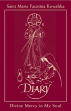 Divine Mercy in My Soul: burgundy leather