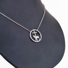 The Lamb of God at the Knock Basilica Pendant The Lamb of God at the Knock Basilica Pendant
