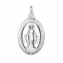 Miraculous Medal Sterling Silver (30mm) Miraculous Medal Sterling Silver (30mm)