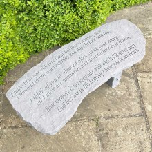 Additional picture of I Thought of you - Memorial Bench (74cm)
