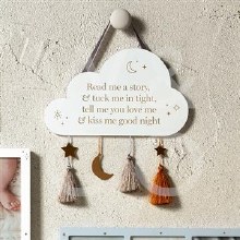 Additional picture of Goodnight Cloud Plaque (29cm)