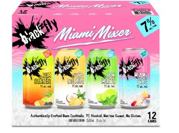 12C Black Fly Rum Miami Mixer