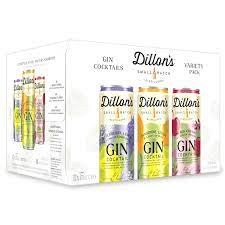 12C Dillon's Gin Cocktails Variety Pack