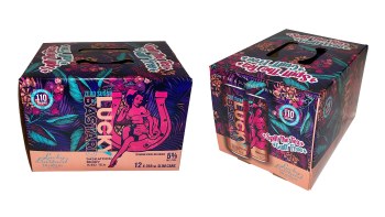 12C Lucky Bastard Zero Sugar Saskatoon Berry Iced Tea