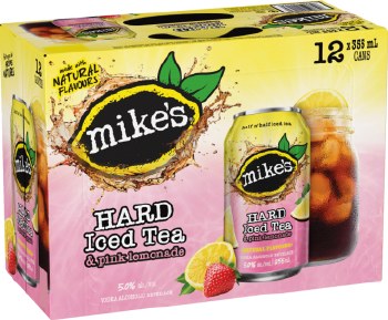 12C Mike's Hard Pink Lemonade Iced Tea