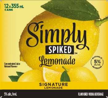 12C Simply Spiked Lemonade