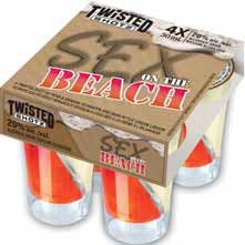 4P Twisted Shotz Sex On The Beach