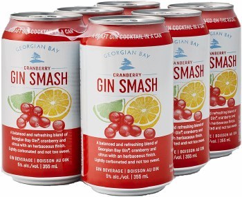 6C Georgian Bay Cranberry Gin Smash