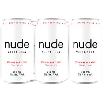 6C Nude Vodka Soda Strawberry Kiwi