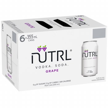 6C Nutrl Vodka Soda Grape