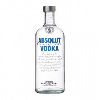 Absolut Blue Vodka-750ml