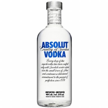 Absolut Blue Vodka-375ml