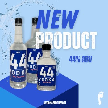 Bigfoot 44% Vodka -  750ml